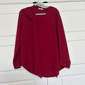 Vince Camuto Deep Red Women's Blouse